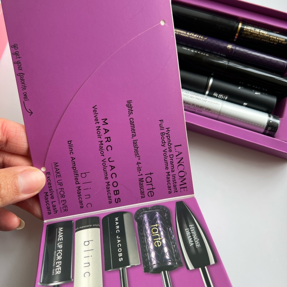 Sephora Favorites Lashstash To Go 5 Mini Mascaras Set (only Mini) New In Box - Picture 6 of 6